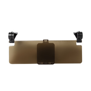 <b>Car</b> Sun <b>Visor</b> 29.5x9.5Cm Anti-glare Mirror Front Windshield Shade Universal Plastic Buckle Installation - Product Image 4