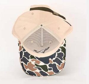 Custom <b>Men</b> Camo Duck <b>Hat</b> High Quality 5 Panel Curved Camo Brim Gorras <b>Baseball</b> Cap Animal Plain Embroidery Logo Unisex Dad <b>Hat</b> - Product Image 6