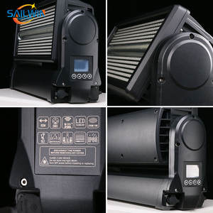 Luce stroboscopica LED impermeabile IP65 Pixel <span class=keywords><strong>SGM</strong></span> DMX512 LED testa mobile luci stroboscopiche con SEETRONIC POWERCON & IN per evento - Product Image 6