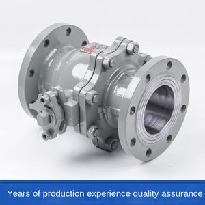 Su Q41F-16C için özel DN32-DN500 dökme çelik flanş küresel vana yüzer manuel yumuşak mühür - Product Image 3