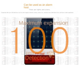 Allarme di Sicurezza Domestica Esterno Solare con Avvisatore Acustico Anti-Smontaggio Impermeabile Antifurto Wireless ad Alto Volume con Luce YL-007AT - Product Image 6