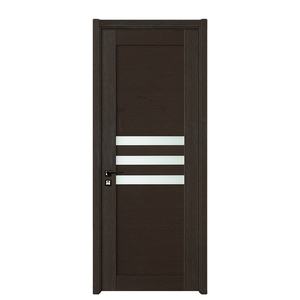 PVC WPC木製ドア 住宅用 室内 最新デザイン画像 最安値 合板ドア価格 マレーシア 木製ドア - Product Image 1