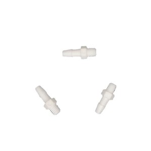 Conector de Manguera de Plástico de Nylon Blanco/Negro JIUYBEN 10-32UNF con Rosca Externa Recta - Product Image 1