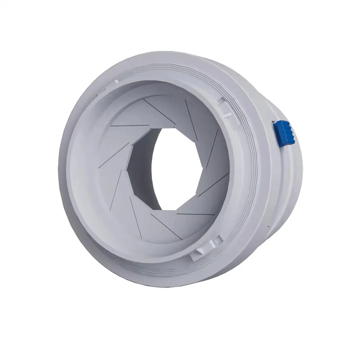 (Распределитель ABS) ERV/HRV регулирующий демпфер для вентиляции D75mm PE круглый воздушный клапан для труб