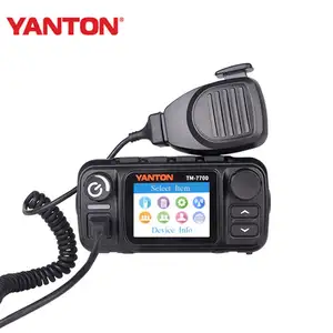 YANTON TM-7700 PoC无线电4G LTE 3G/2g移动网络对讲机带sim卡车载互联网汽车站