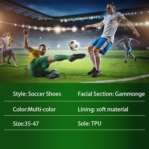 Scarpe <span class=keywords><strong>da</strong></span> <span class=keywords><strong>Calcio</strong></span> Personalizzate Comode per Allenamento all'Aperto, Scarpe <span class=keywords><strong>da</strong></span> <span class=keywords><strong>Calcio</strong></span> <span class=keywords><strong>da</strong></span> Uomo con Caviglia Alta - Product Image 5