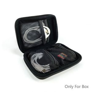 All Black Lightweight Storage Case Custom Logo for <b>Cable</b> Earphone - Product Image 5
