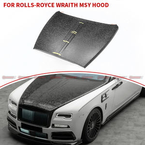 Capó Delantero de Fibra de Carbono Seca para Rolls Royce Wraith, Estilo MSY, Cubierta de Capó de Fibra de Carbono, Modificación de Vehículos - Product Image 4