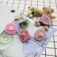 Conception personnalisée sans BPA sucette adulte en silicone pour bébé sublimation factice bavoirs chaîne de sucette bébé dessin animé