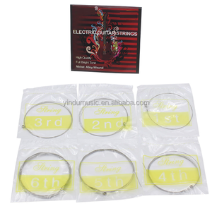 Vente en gros de cordes de <span class=keywords><strong>guitare</strong></span> électrique avec manchon d'enroulement en acier inoxydable pour <span class=keywords><strong>guitare</strong></span> acoustique ukulélé accessoires d'instruments de cueillette - Product Image 1