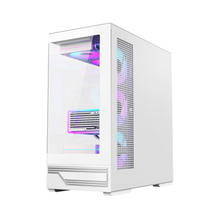 270 ° Tempered Glass Gaming trường hợp 360 ° Side người hâm mộ + kép 360mm nước làm mát (trên/dưới) | ATX/RTX 4090 RGB tương thích tùy chỉnh - Product Image 4