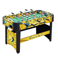 Jeu de baby-foot d'intérieur le plus populaire Taille standard de 4 pieds Bois d'ingénierie Style français professionnel Table de football rebondisseur de football