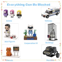 Bloques de Construcción Personalizados Jizai, Minifiguras de Ladrillo, Sets de Construcción, Modelos 3D Personalizados, Juguete como Regalo Creativo