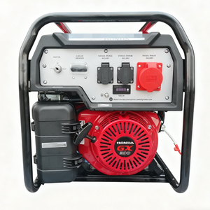 <span class=keywords><strong>Generador</strong></span> de Gasolina de 6.5kVA para GX390 de 4 Tiempos, 5kVA con Arranque Eléctrico Portátil - Product Image 1