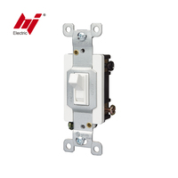Chất Lượng Cao 15AMP Bên Có Dây Chỉ Có Bốn Cách Mỹ Chuyển Đổi Công Tắc 120-277VAC Witch UL