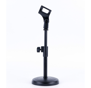KINGGARD KD189-C0902 Microphone Holder Conference Karaoke Using Metal Bottom Adjustable Height <strong>Table</strong> Stand White <strong>Recording</strong> Live - Product Image 2