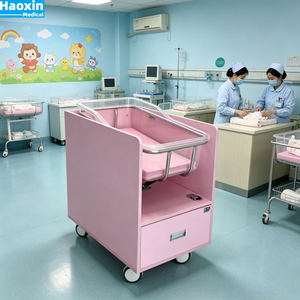 Mobile e regolabile in ABS letto d'ospedale per <span class=keywords><strong>neonati</strong></span> Set letto per culla per <span class=keywords><strong>neonati</strong></span> con lettino idraulico per bambini e zanz - Product Image 2