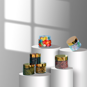 Capuchons à vis en aluminium or rose argenté pour pots cosmétiques, 38-400 45-400 53-400 63-400 70-400 89-400 Couvercle en métal - Product Image 6