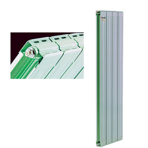 Radiatore in Acciaio-Alluminio per Scaldabagno con Buona Resistenza alla Corrosione e Dissipazione del Calore, Altezza 445-1845mm, Prodotto in Cina - Product Image 5