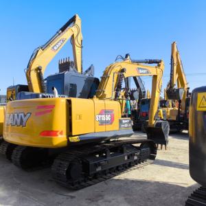 Escavatore Usato SANY SY155C Certificato EPA CE, di Medie Dimensioni, Prezzo Basso, 14 Tonnellate, di Seconda Mano, Modelli SY135 SY155 SY215 con Pompe - Product Image 4