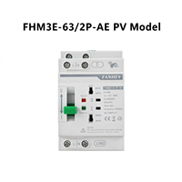 Contrôleur de commutation automatique (ATS) FHM3-63A 4P 2P 220V 40A 50A 63A pour générateur, type PC