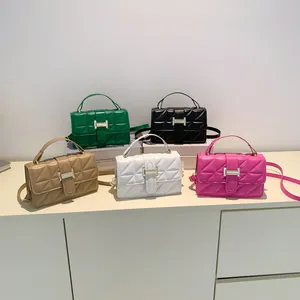 Bolsas femininas de luxo baratas bolsas de ombro para mulheres bolsas clássicas com alças longas