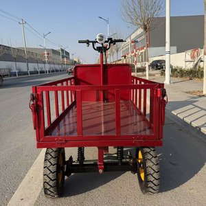 Vehículo de <span class=keywords><strong>Transporte</strong></span> Industrial de Plataforma Plana de Acero Inoxidable Eléctrico de Cuatro Ruedas, Capacidad de <span class=keywords><strong>Carga</strong></span> de 800 kg, Motor de 1000 W, OEM Disponible - Product Image 3