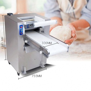 Machine à étaler et à façonner la pâte en acier inoxydable, pétrin à pâte à pizza, équipement de <span class=keywords><strong>boulangerie</strong></span>, machine à presser la pâte - Product Image 1