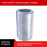 Accessoires pour foreuse hydraulique de roche : Manchon triangulaire en cuivre pour arbre de transmission, tampon de piston à impact