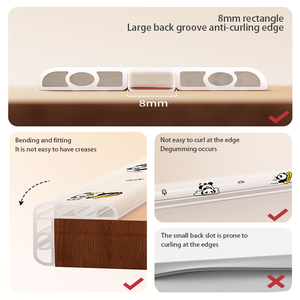 Venta al por mayor, escritorio de seguridad para bebés, protección para el hogar, <span class=keywords><strong>protector</strong></span> de bordes, protectores de esquina para mesa de bebé, protectores de esquina para niños - Product Image 5
