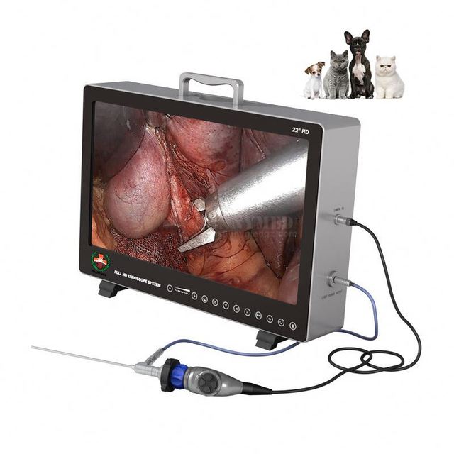 SY-PS050 Veterinary Full HD Laparoscopy Camera System Integrated Endoscopy Imaging System Endoscopy Monitor