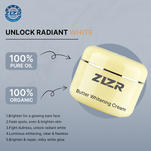 Crème pour les mains et le corps vegan biologique ZLZR, niacinamide, acide hyaluronique, vitamine C et E, anti-rides, blanchissante, crème au beurre de karité - Product Image 2