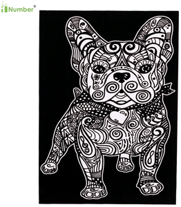 Activity <strong>Color</strong> Your Own Wholesale Custom Wall Decor Painting Black <strong>Velvet</strong> Art Fuzzy <strong>Posters</strong> to <strong>Color</strong> for Kids and Adults - Product Image 4