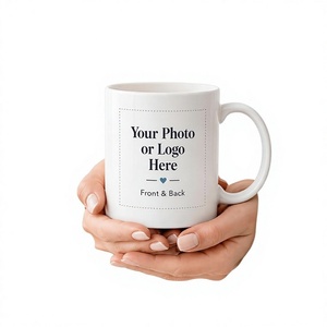 Taza de Cerámica Personalizada a Todo Color de Khadim Handicrafts, Taza de Café con Impresión por Sublimación, Foto, Gráfico, Texto, Logotipo Personalizado - Product Image 1