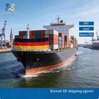 Agente de Envío Marítimo Express, Servicio de Despacho de Aduanas en el Puerto de Róterdam, Alemania, Transitario, Entrega Puerta a Puerta DDP