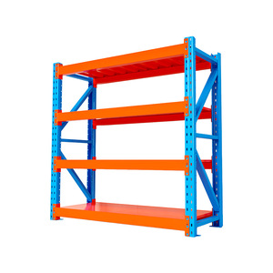 Tuochen Heavy Duty Storage Rack 500kg Capacity Blue Powder Coated Cold Rolled Steel Industrial Warehouse Pallet Rack - Product Image 1
