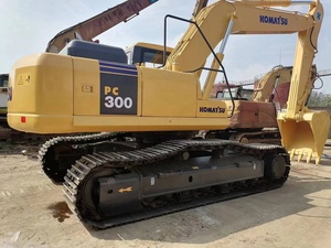 Excavadora de orugas Komatsu PC 300 usada a bajo precio Mini modelo Caterpillar Core Kawasaki válvula hidráulica buen motor inclinado - Product Image 3