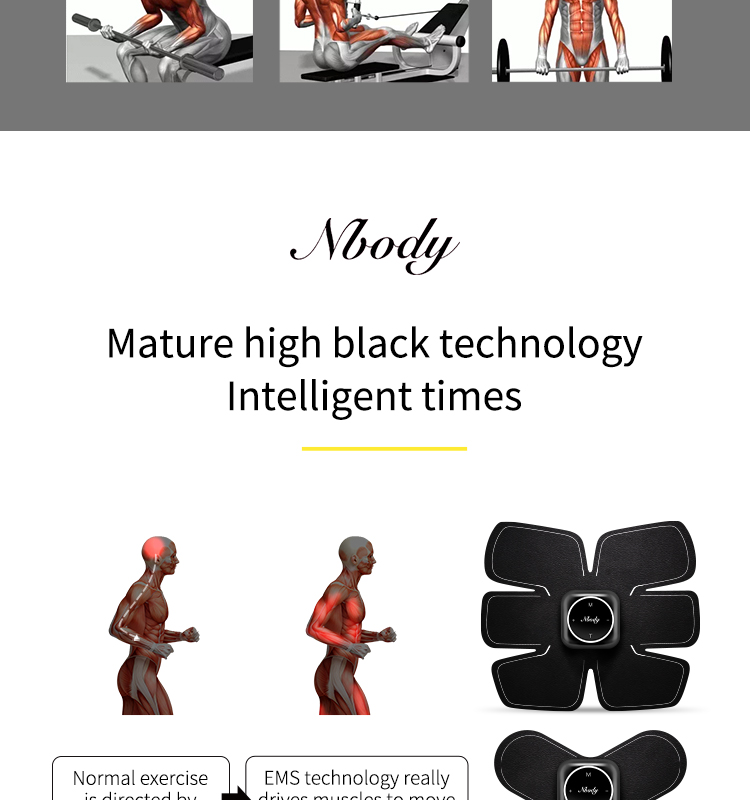 Factory Price Electronic Ems Muscle Stimulator Machine Home Use Wireless Slimming Belt Ems Fat Burner Gym Hip Trainer