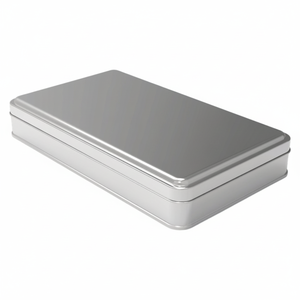 กระป๋องสี่เหลี่ยม1 LT halva ภาชนะโลหะ140x240x36มม. 1 LT - Product Image 2