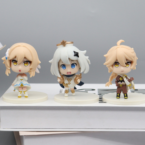 Hot Anime Girls Action Figures Set 6pcs/Gems 8CM <span class=keywords><strong>Genshin</strong></span> <span class=keywords><strong>Impact</strong></span> <span class=keywords><strong>Paimon</strong></span> PVC Modèle Jouets - Product Image 3