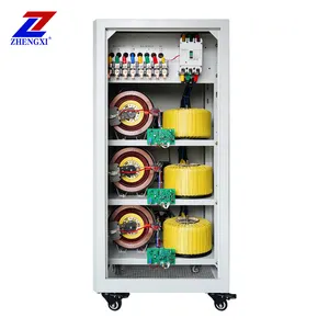 ZX สามเฟส 380V SJW ซีรีส์แหล่งจ่ายไฟ AC ปรับแรงดันไฟฟ้าอัตโนมัติ 80KVA 100KVA 120KVA