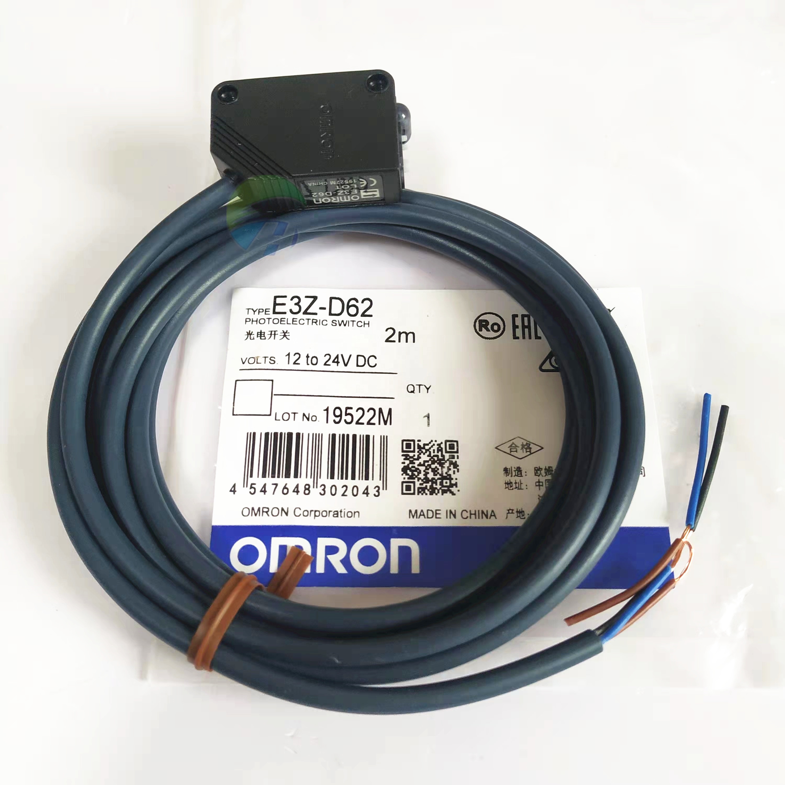 Omron E3Z СЕРИИ фотоэлектрический переключатель E3Z-D62 индукционный переключатель датчика
