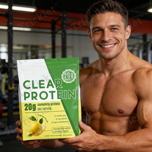 Isolat de protéines de lactosérum sans lactose, nourri à l'herbe, sans gluten, sans sucre, en sachets de 20g de protéines - Product Image 3