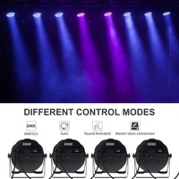 Penjepit besar LPC008S 54x1.5W LED RGB 3 IN 1 lampu Par DJ Club lampu pesta lampu efek panggung disko pencahayaan