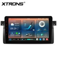 Reproductor de Android para Auto de 9 Pulgadas para BMW/Rover/MG UNISOC 7865 8+128GB Doble BT QLED Global 4G AKM 7604 Gyro Salida Coaxial CE-XTRONS