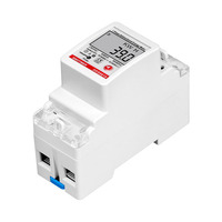 Monofásico AC 230V 60A Medidor de energía eléctrica KWH RS485 Modbus Comunicación Salida de pulso Consumo de energía