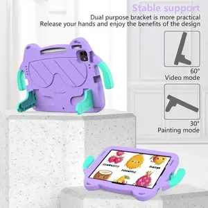 Étui EVA pour <span class=keywords><strong>iPad</strong></span> <span class=keywords><strong>Air</strong></span> 11 2025 2024 Pro 11 10.5 <span class=keywords><strong>Air</strong></span> 4 5 10.9 avec support et poignée, Housse de protection pour tablette enfant compatible <span class=keywords><strong>iPad</strong></span> 11 11e 10e 7 8e 9e génération - Product Image 4