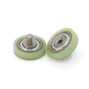Manufacturer Supplies 608ZZ <b>Bearing</b>-Coated TPU <b>Rollers</b> M6*28*7/C1L8 Anti-Static Wheels - Product Image 5