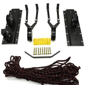 Soporte de metal para colgar bicicletas en el techo, estante de pared para almacenamiento de bicicletas de montaña, fácil instalación, Qt855644 - Product Image 5