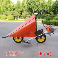 Moissonneuses portées par petit tracteur à moteur diesel, machines à essence pour la récolte de la paille, du riz, de la canne à sucre et du sésame